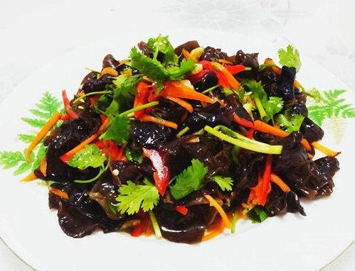 上木耳图片,大自然的馈赠与养生佳品